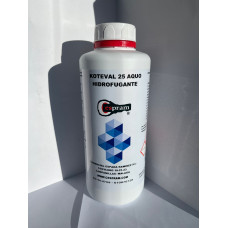 Koteval 25 aquo. Hidrofugante, Oleofugante concentrado soluble en agua. Desde 